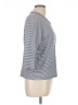Basic Editions 100% Cotton Gray 3/4 Sleeve T-Shirt Size L - photo 4