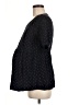 Seraphine 100% Viscose Polka Dots Black Short Sleeve Top Size 8 - photo 5
