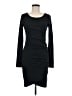 Leith Solid Black Cocktail Dress Size M - photo 1