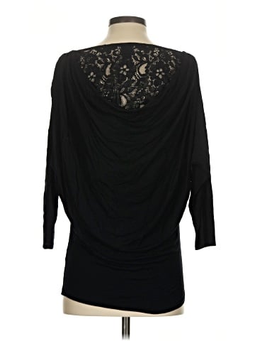 White House Black Market 3/4 Sleeve T-Shirt (view 2)