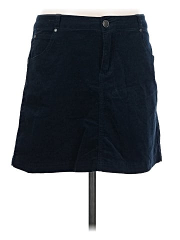 Copper Key Denim Skirt (view 1)