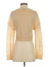 Just Fab Gold Cardigan Size S - photo 2
