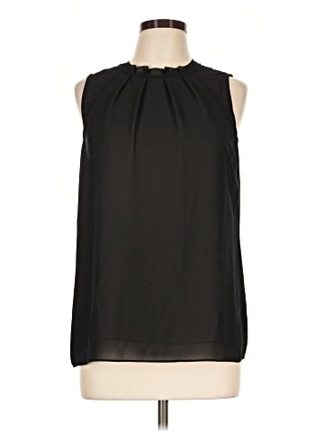 Rose + Olive Sleeveless Blouse (view 1)