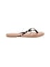 J.Crew Factory Store Tan Flip Flops Size 10 - photo 1