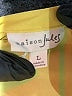 Maison Jules 100% Polyester Yellow Sleeveless Blouse Size L - photo 7