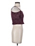 Bear Dance Burgundy Short Sleeve Top Size S - photo 4