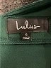 Lulus 100% Polyester Green Cocktail Dress Size S - photo 4