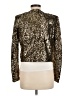 The Kooples 100% Polyester Metallic Gold Jacket Size Med (2) - photo 2