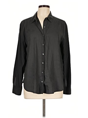 James Perse Long Sleeve Button-Down Shirt (view 1)