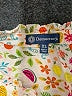 Democracy 100% Rayon Floral Ivory 3/4 Sleeve Blouse Size XL - photo 7