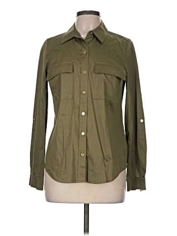 MICHAEL Michael Kors Long Sleeve Button-Down Shirt (view 1)