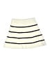Zara Stripes Ivory Skirt Size 8 - 9 - photo 1