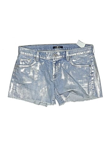 7 For All Mankind Denim Shorts (view 1)