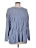 J.Jill 100% Polyester Blue Pullover Sweater Size L - photo 1
