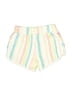 Roxy Girl Stripes Yellow Shorts Size 4 - photo 2