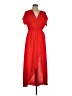 Assorted Brands 100% Polyester Red Casual Dress Size L (estimated) - photo 1
