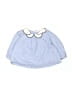Jacadi Blue 3/4 Sleeve Blouse 3-6 MO / 6 MO - photo 1