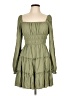 Trixxi Green Casual Dress Size L - photo 1