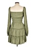 Trixxi Green Casual Dress Size L - photo 2
