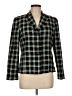 Requirements Plaid Green Blazer Size 8 - photo 1