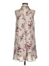 Soprano 100% Polyester Floral Gray Casual Dress Size S - photo 1