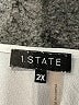 1.State 100% Polyester Silver 3/4 Sleeve Top Size 2X - photo 7