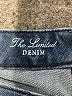 The Limited Chevron-herringbone Blue Jeans Size 4L - photo 7