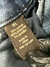 The Limited Chevron-herringbone Blue Jeans Size 4L - photo 8