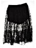Cider 100% Polyamide Black Skort Size 1X - photo 2