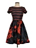 Taylor Print Black Casual Dress Size 2 - photo 1