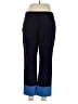 Ann Taylor Color Block Blue Active Pants Size 8 - photo 2