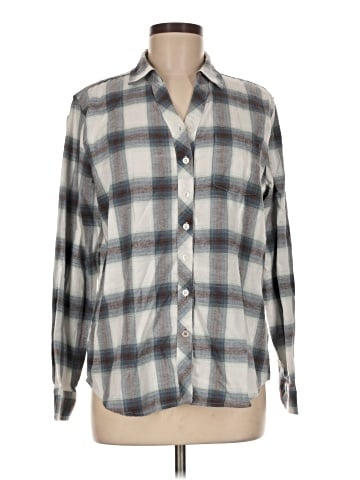 Weatherproof Long Sleeve Button-Down Shirt (view 1)