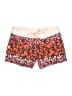 J.Crew Floral Orange Board Shorts Size 6 - photo 1