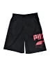 Puma 100% Polyester Graphic Black Athletic Shorts Size 10 - 12 - photo 1