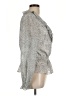 Ted Baker London Silver Long Sleeve Blouse Size 10 (4) - photo 4