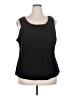 Studio 1 100% Polyester Black Sleeveless Top Size 24W - photo 1