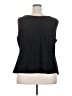 Studio 1 100% Polyester Black Sleeveless Top Size 24W - photo 2