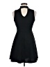Acemi Solid Black Cocktail Dress Size M - photo 2