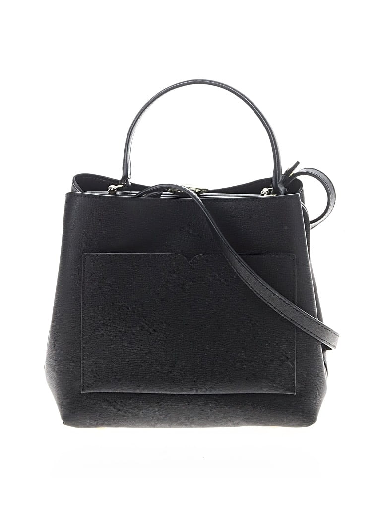 Pre-owned Lulu Guinness Leather Satchel In Black