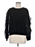 Daniel Rainn 100% Polyester Black Long Sleeve Top Size M - photo 1