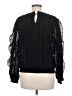 Daniel Rainn 100% Polyester Black Long Sleeve Top Size M - photo 2
