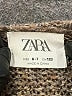 Zara Tweed Gray Turtleneck Sweater Size 6 - 7 - photo 3