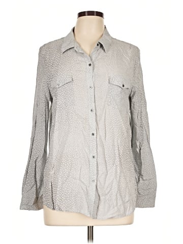 Soft Joie Long Sleeve Button-Down Shirt (view 1)