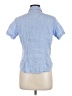 Lands' End Blue Short Sleeve Button-Down Shirt Size 10 (petite) - photo 2