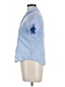 Lands' End Blue Short Sleeve Button-Down Shirt Size 10 (petite) - photo 5