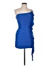 American Threads Blue Cocktail Dress Size L - photo 1