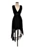Sandro 100% Polyester Black Cocktail Dress Size Med (2) - photo 1