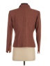 Le Suit 100% Polyester Tweed Brown Blazer Size 4 Petite - photo 2