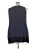 Logo Layers Gray Sleeveless Top Size 3X - photo 2