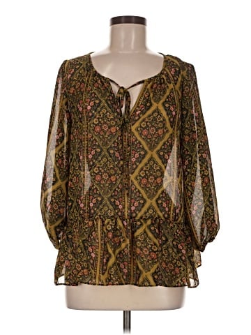 Like Mynded Long Sleeve Blouse (view 1)